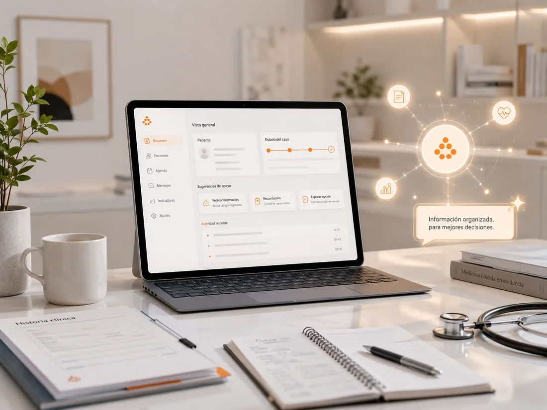 Herramienta clínica creada para acompañar y organizar información
